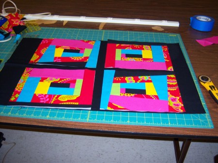 Judy Tucker's Iron Quilter Fall Challenge 2013 top view