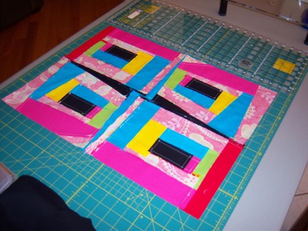 Judy Tucker's Iron Quilter Fall Challenge 2013 reverse view