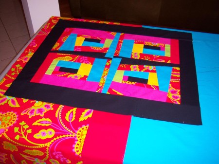 Judy Tucker's Iron Quilter Fall Challenge 2013 views of both sides