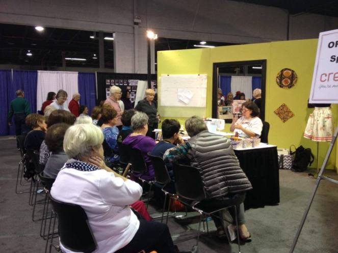 Chicago Quilt Festival Open Studio 2016