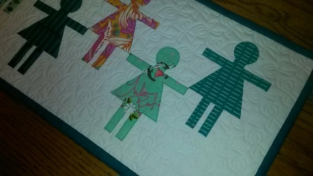 Teal Mini Swap 2016 - Teal and Tulia